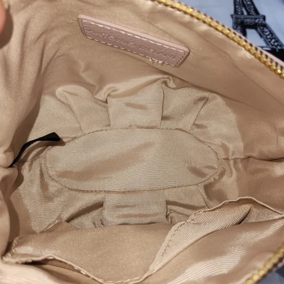 Antonio Melani Lavender Pebble Leather Clutch 8"W × 6"D NWT - Picture 6 of 12